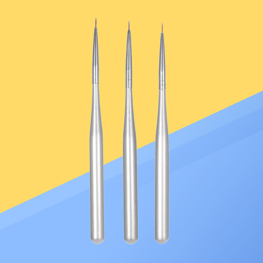 3Pcs Nail Art Liner Pen Set Di - Detailing Brush Set recension och pris