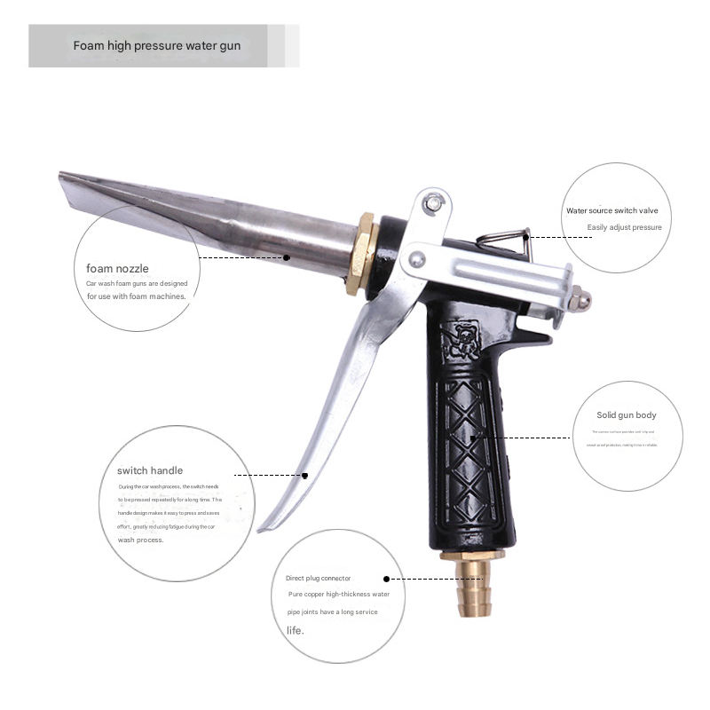 High-Pressure Car Wash Foam Gu - Pressure Washer Foam Gun recension och pris