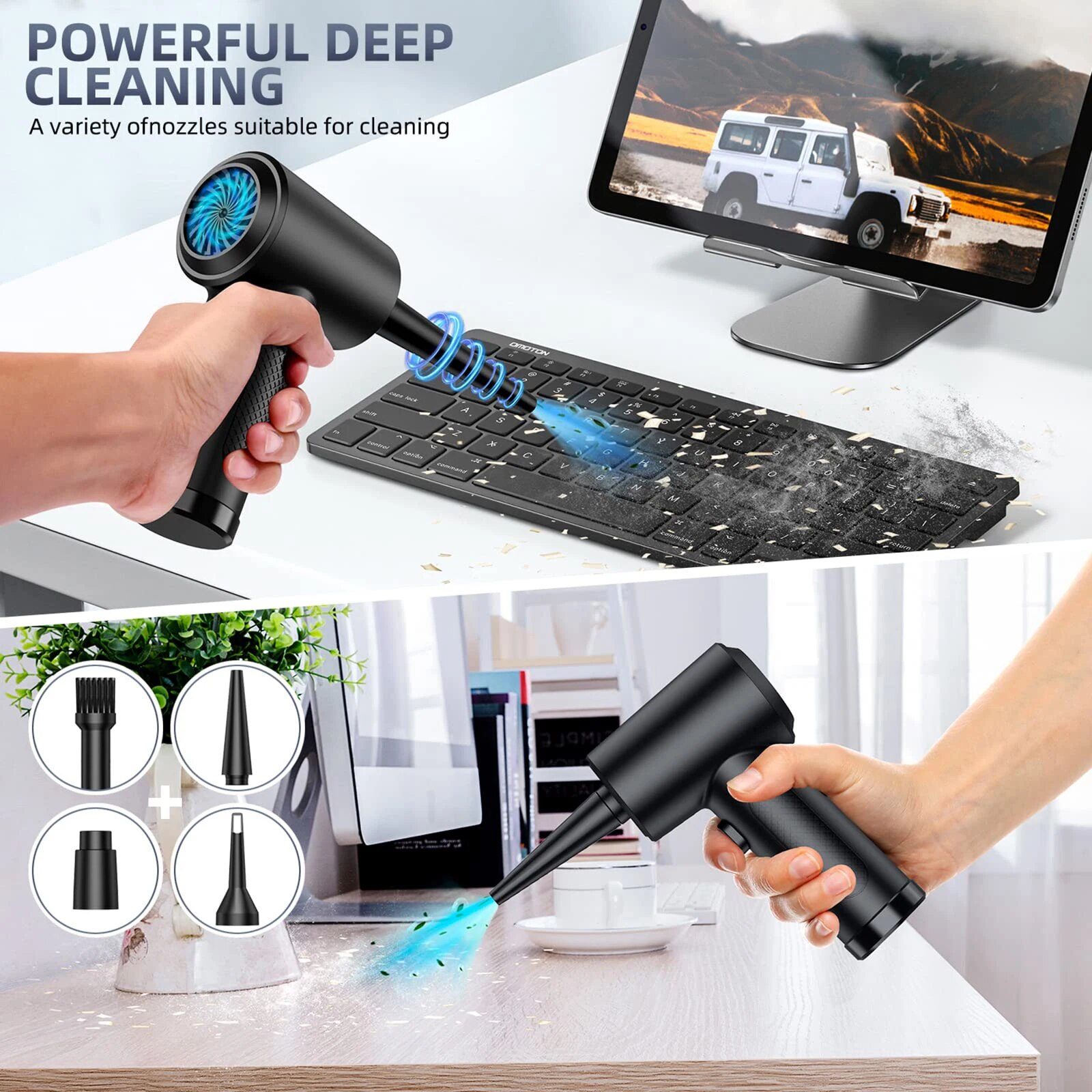 Compressed Air Duster Electric - Dryer Car Blower recension och pris