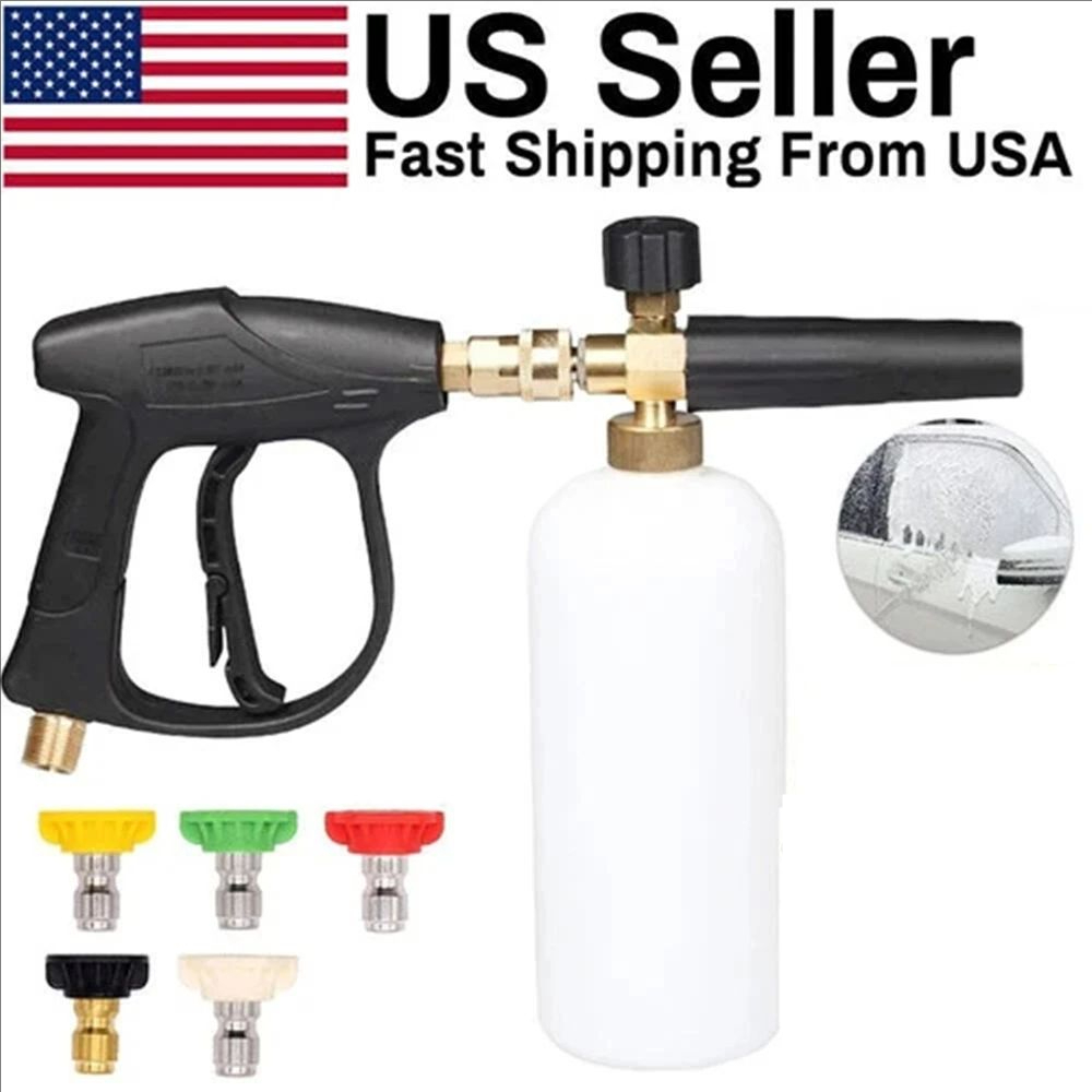 High Pressure Washer Gun+Snow  - Pressure Washer Foam Gun recension och pris