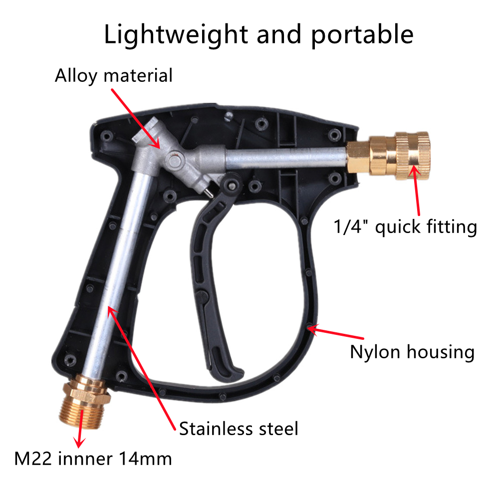 High Pressure Washer Gun+Snow  - Pressure Washer Foam Gun recension och pris