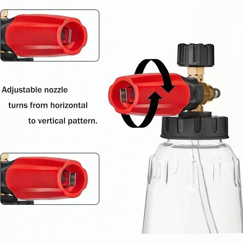 Adjustable Snow Foam Lance 1L  - Pressure Washer Foam Gun recension och pris