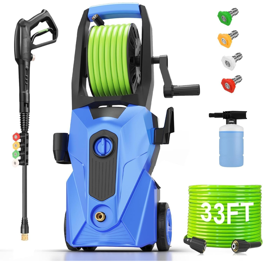 Upgraded Blue 5000PSI Pressure - Foam Cannon Car Wash recension och pris