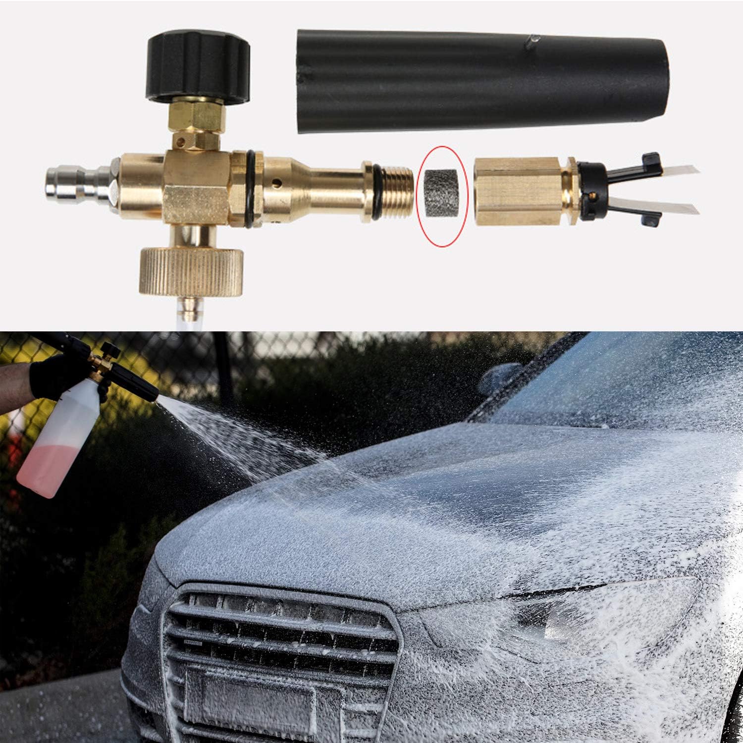 4Pcs High Density Foam Lance C - Foam Cannon Car Wash recension och pris
