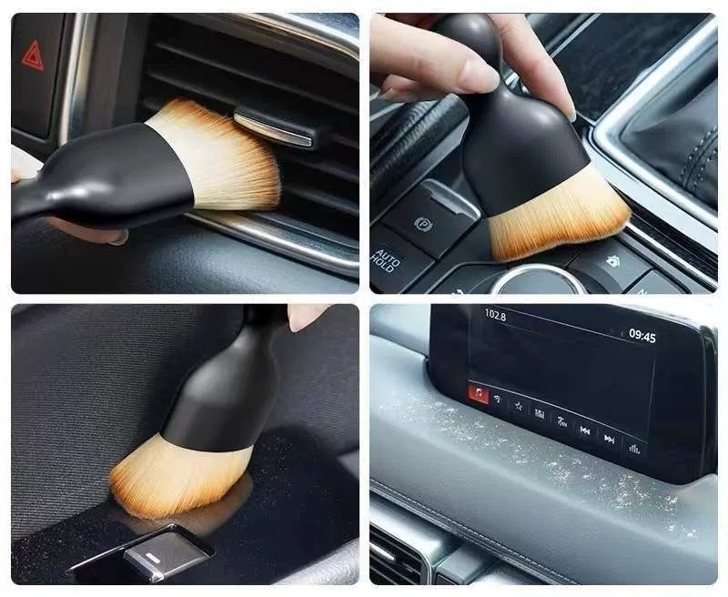 Car Soft Bristle Cleaning Brus - Dirt Brush Interior recension och pris